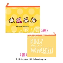 星のカービィ ビニールポーチ カービィ play with ワドルディ B. じゅんびたいそう
