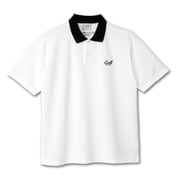 EG25SU05 ONE POINT GOLF LOGO S/S POLO WHITE XL [ゴルフウェア]
