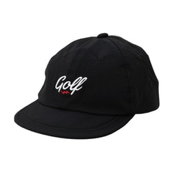 EG25SC01 GOLF LOGO PACKABLE CAP BLACK [キャップ]