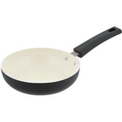 フライパン 16cm セラミック ガス火専用 マットグレー ミニパン ND-2793