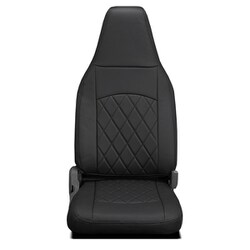 シートカバー 全席セット プロボックス/サクシード/ファミリアバン ストロングキルト ブラック×ブラックステッチ 45ETL1412X02KK