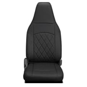 シートカバー 全席セット プロボックス/サクシード/ファミリアバン ストロングキルト ブラック×ブラックステッチ 45ETL1412X02KK