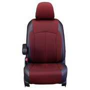 シートカバー 全席セット マークX クロス ブラック×レッド 12WTB1405KA