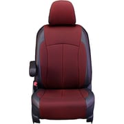 シートカバー 全席セット プリウス クロス ブラック×レッド 12WTB1224KA