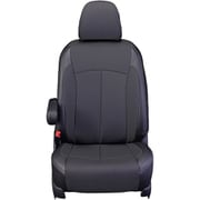 シートカバー 全席セット プリウス クロス ブラック×ホワイト 12WTB1224KW