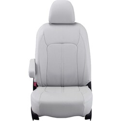 シートカバー 全席セット プリウス リアルレザー ライトグレー 21ETB1224L
