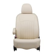 シートカバー 全席セット ラパン/ラパンLC ライン アイボリー×アイボリーステッチ 43ESA0628VV