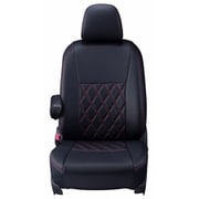 シートカバー 全席セット スイフトスポーツ ダイヤ ブラック×レッドステッチ 16ESB6269D
