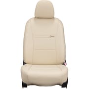 シートカバー 全席セット エブリィ/NV100 クリッパー/スクラム/ミニキャブバン ワン アイボリー 46ESA6037V