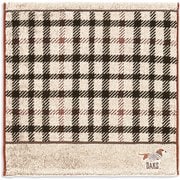 55-0301080 [DAKS ハウスチェックダックス 34cm×35cm ベージュ ウォッシュタオル]