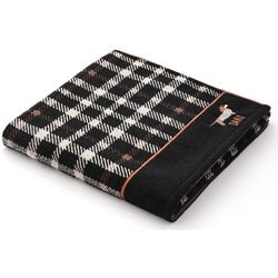 DAKS ハウスチェックダックス 60cm×120cm ブラック バスタオル 55-0303330