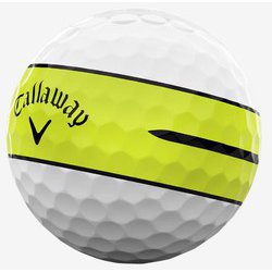 CHROME TOUR X 360° YELLOW STRIPEボール [ゴルフボール 1スリーブ 3球入り]