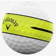 CHROME TOUR X 360° YELLOW STRIPEボール [ゴルフボール 1スリーブ 3球入り]