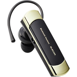 Bluetooth ヘッドセット A2DP対応 HS21 ゴールド LBT-HS21MPGD2