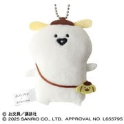 ポムポムプリン×お文具といっしょ フラットぬいぐるみマスコット (2)お文具さん