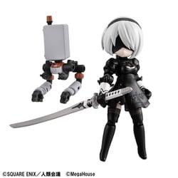 デスクトップアーミー NieR：Automata Ver1.1a コラボ 2B [塗装済可動フィギュア 全高約80mm]
