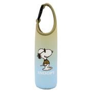 214300-25 PEANUTS ペットボトルカバー グラデーション ジョー・クール ベージュブルー