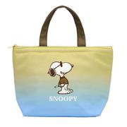 214324-25 PEANUTS 保冷保温ミニトート グラデーション ジョー・クール ベージュブルー