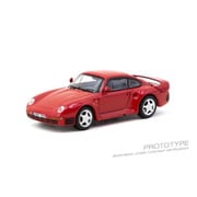 T64G-068-RE 1/64 Porsche 959 Red [ダイキャストミニカー]