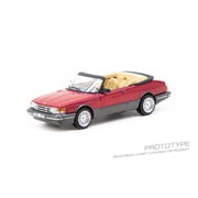 T64G-067-RE 1/64 Saab 900 Turbo Convertible Red [ダイキャストミニカー]