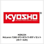 MZN234 McLaren 720S GT3 ホワイトボディセット ホイール付 [ラジコン用パーツ]