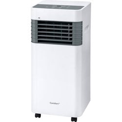 スポットクーラー Comfort＋ 冷房能力：0.8kW（50Hz）/0.88kW（60Hz）単相100V 2段階風量調節 冷風・送風・除湿機能搭載 最大除湿能力：8L/日 排水タンク容量120mL オン・オフタイマー付き 工事不要 SC-K2535WG