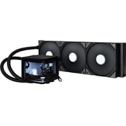 AMOLEDディスプレー搭載簡易水冷CPUクーラー L-P360N-DS3M-G1K