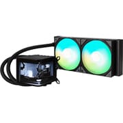 AMOLEDディスプレー搭載簡易水冷CPUクーラー L-P240A-AS2M-G0K