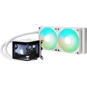 AMOLEDディスプレー搭載簡易水冷CPUクーラー L-P240A-AS2M-G0W