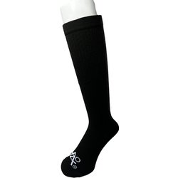 スポーツソックス スキーソックス ブラック S-Mサイズ（22.5-24.5cm）