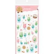 限定 透明シールシート アザラシ お菓子などうぶつ工房 QS301