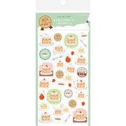 限定 透明シールシート ウサギ お菓子などうぶつ工房 QS302