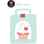 限定 レトロ印刷ポストカード イヌ お菓子などうぶつ工房 HJ087