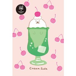 限定 レトロ印刷ポストカード アザラシ お菓子などうぶつ工房 HJ089