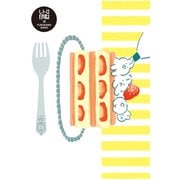 限定 レトロ印刷ポストカード ウサギ お菓子などうぶつ工房 HJ090