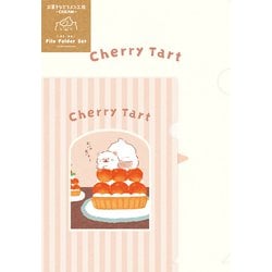 限定 クリアファイル A5 A6セット ネコ お菓子などうぶつ工房 QE132