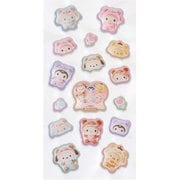限定 サンリオ キャラクターズ ぷくっとシール キャラミックス ラテクマベビー 001760-52