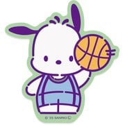 限定 サンリオ キャラクターズ ステッカー ポチャッコ バスケットボール部 001762-54