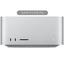 Mac Studio Apple M4 Maxチップ（14コアCPU/32コアGPU/16コアNeural Engine）/36GBユニファイドメモリ/SSD 1TB/前面:USB-Cポート x 2 カスタマイズモデル（CTO） Z1CD000GV