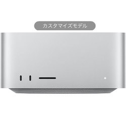 Mac Studio Apple M3 Ultraチップ（32コアCPU/80コアGPU/32コアNeural Engine）/96GBユニファイドメモリ/SSD 2TB/前面:Thunderbolt 5ポート x 2 カスタマイズモデル（CTO） Z1CE000EA