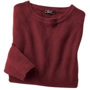 958148016 カシミヤタッチ柔らかセーター 3Lサイズ ワイン fr958148