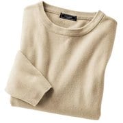 958148009 カシミヤタッチ柔らかセーター Mサイズ モカ fr958148