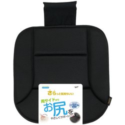 PM-0151 [ポンデメッシュ シングルクッション ブラック]