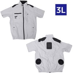 THANKO 冷感服4 3L Thanko Extreme Cooling Refrigerated Short-Sleeve Jacket 4