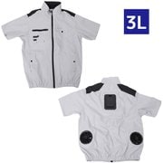 TKWE25SGY3L [圧倒的に冷える 冷蔵服4 半袖 シルバーグレー 3L]