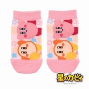 185-15L5 [星のカービィ キッズソックス スニーカー丈 カービィ＆ワドルディ 13-19cm 1足組]