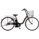 電動アシスト自転車 アシスタU STD 24インチ 内装3段 P.Xショコラブラウン A4SC25 3P502B0