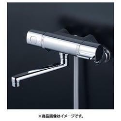 寒冷地用サーモスタット式シャワー 170mm パイプ付メッキヘッド FTB100KWMFT