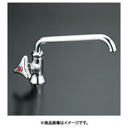 立形自在水栓 左ハンドル300mmパイプ付 K16NDVLR30
