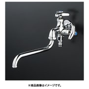 寒冷地用 屋外ホース接続ニップル付二口自在水栓 K21SPZ